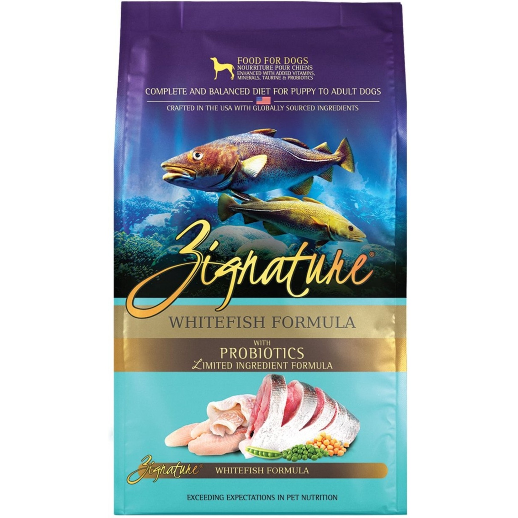 Zignature Zignature Dog Whitefish Formula 12.5#