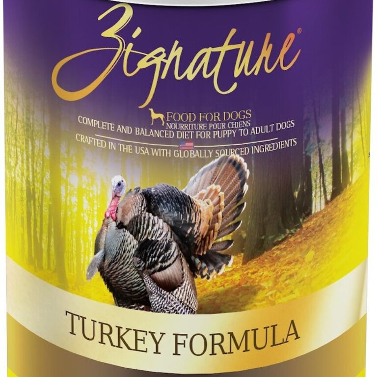 Zignature Zignature Dog Can Turkey Formula 12/13oz