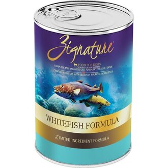Zignature Zignature Dog Can Whitefish Formula 12/13oz