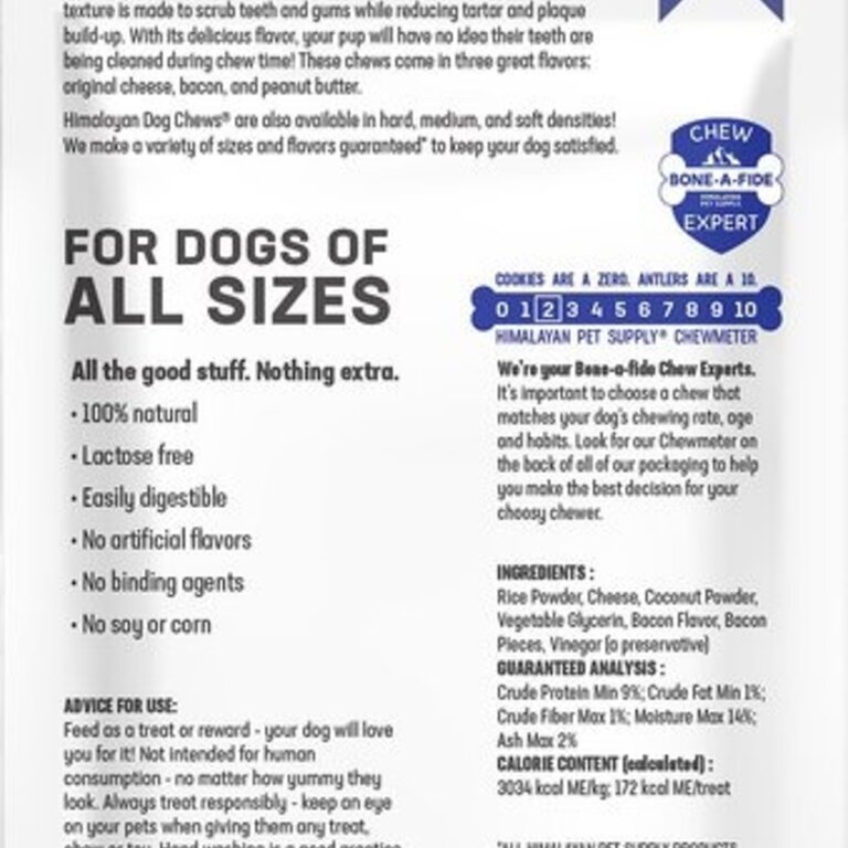 Himalayan HDC HAPPY TEETH BACON 4 OZ