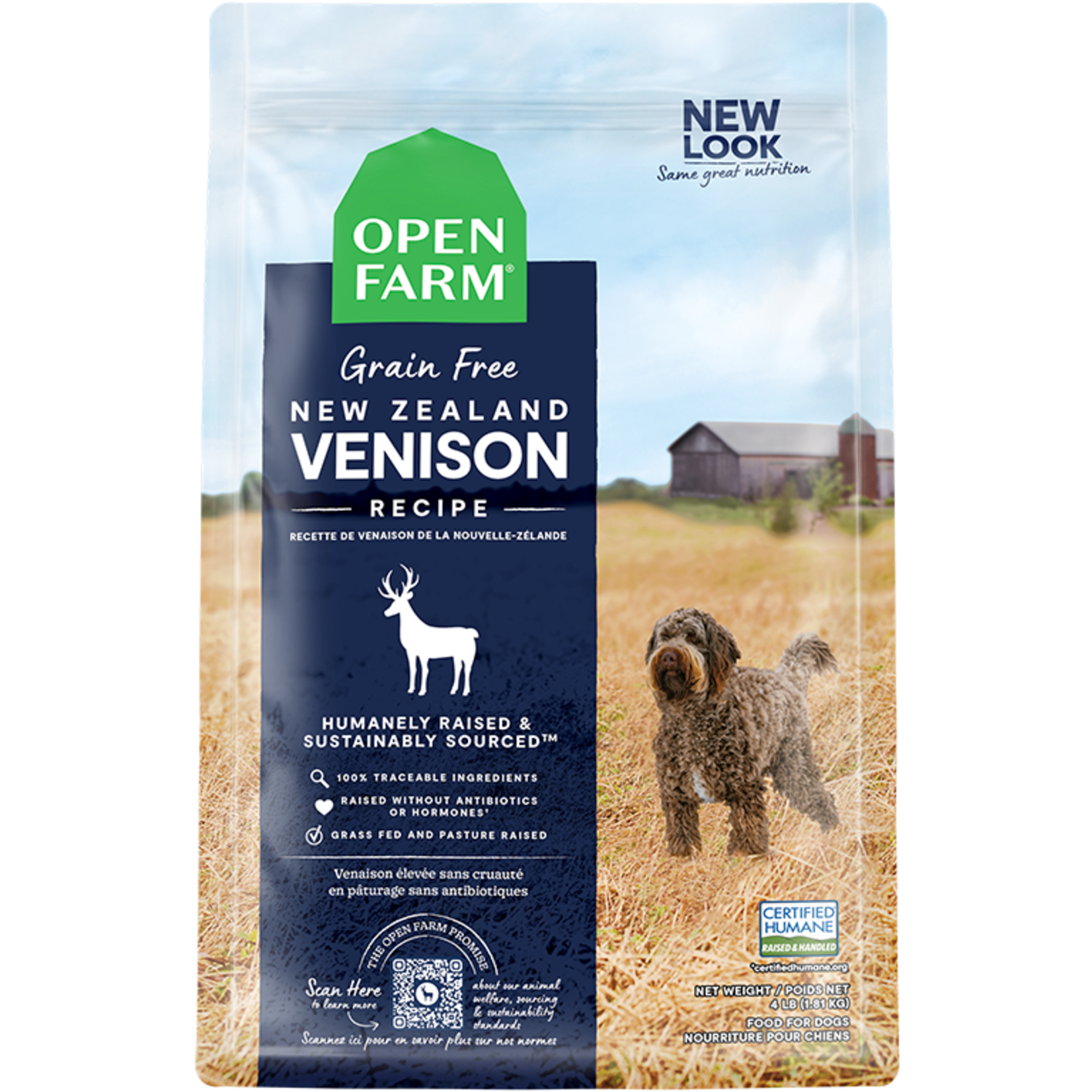 Open Farm Open Farm Dog Dry GF Venison New Zealand 11#