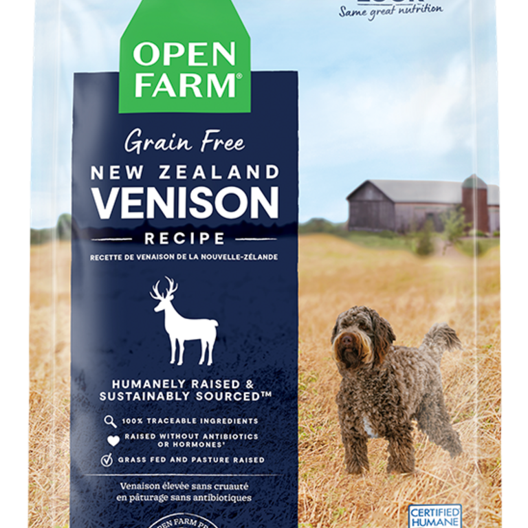 Open Farm Open Farm Dog Dry GF Venison New Zealand 11#