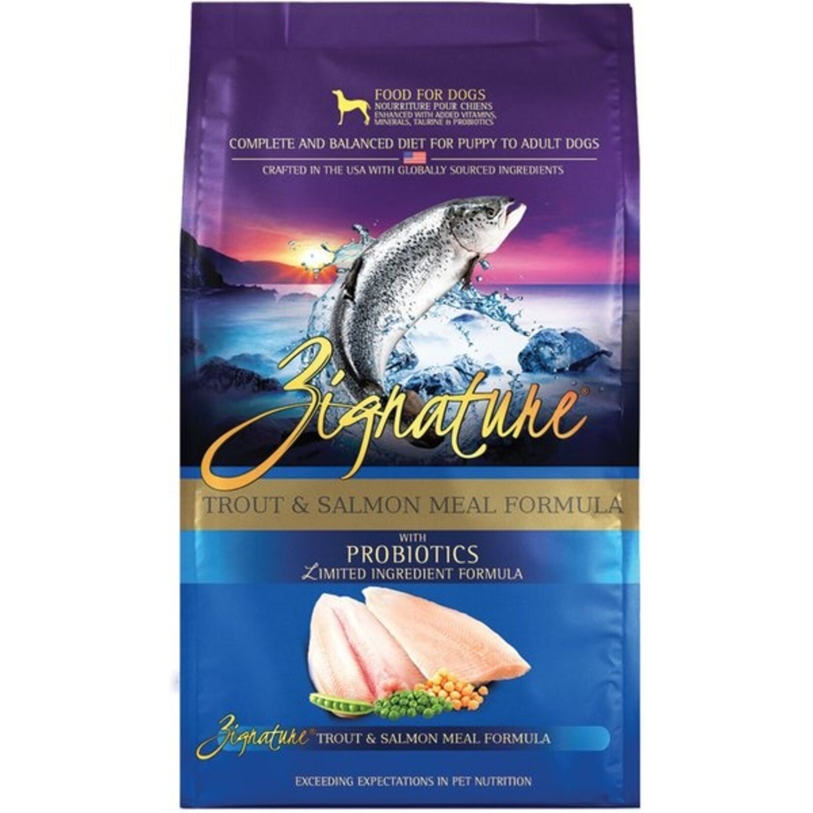 Zignature Zignature Trout & Salmon Meal Formula Dog Food 12.5 lb