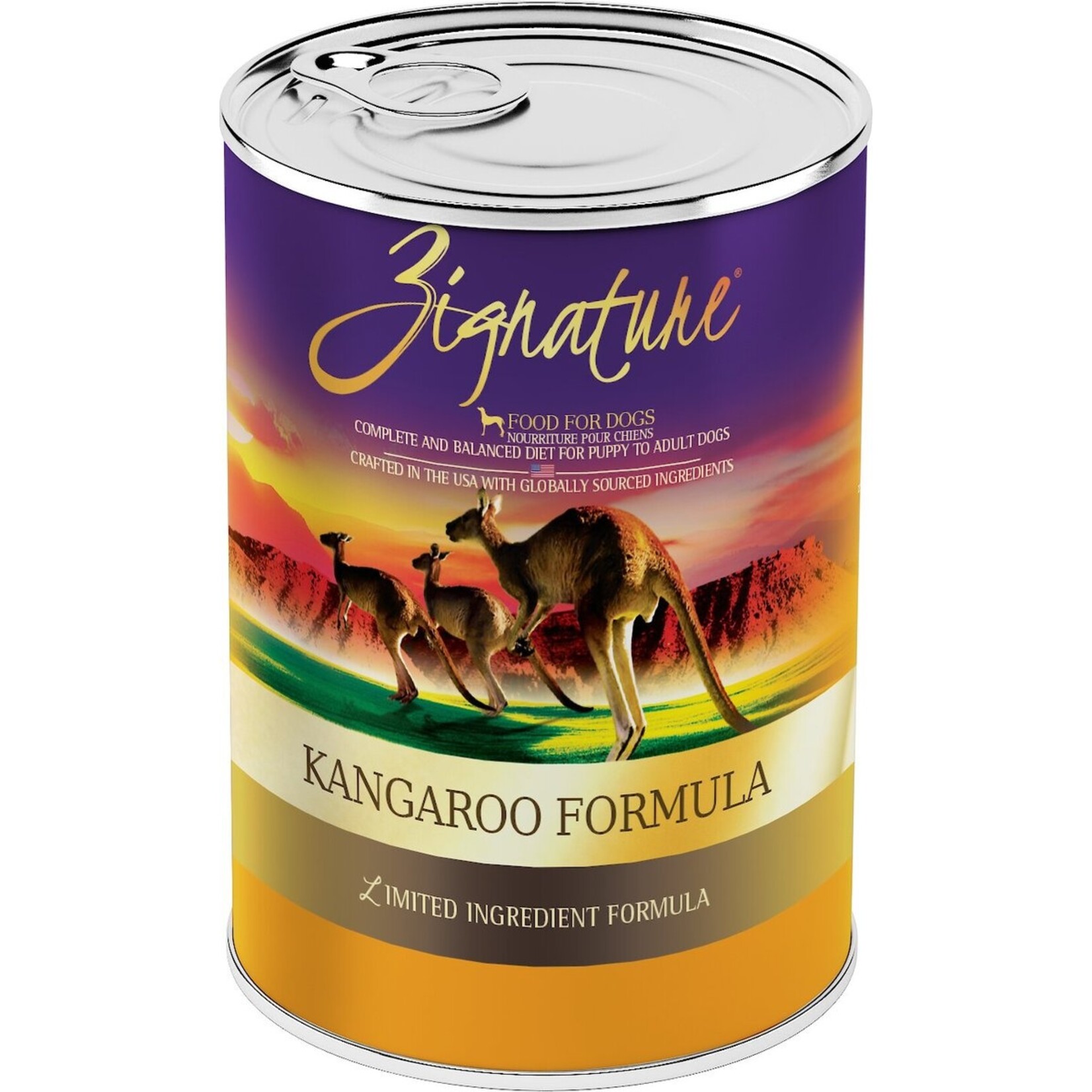 Zignature Zignature Kangaroo Formula Dog Food 13oz