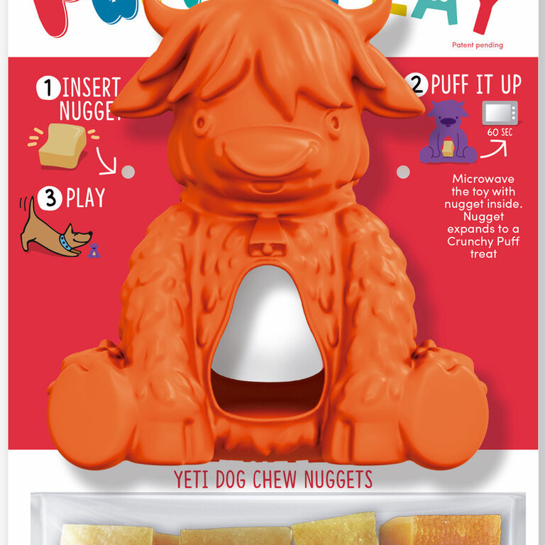 Yeti YETI HANGRY YAK PUFF & PLAY TOY Orange