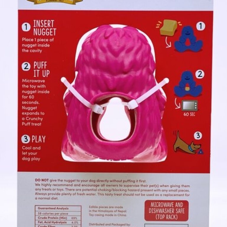 Yeti YETI HANGRY YETI PUFF & PLAY TOY Pink