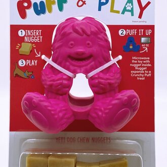 Yeti YETI HANGRY YETI PUFF & PLAY TOY Pink