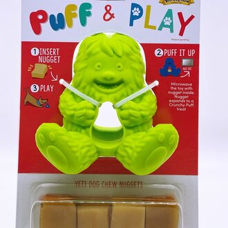 Yeti YETI HANGRY YETI PUFF & PLAY TOY Green