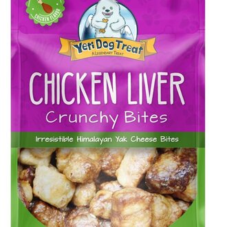 Yeti Chicken Liver Flavor Yeti Bites