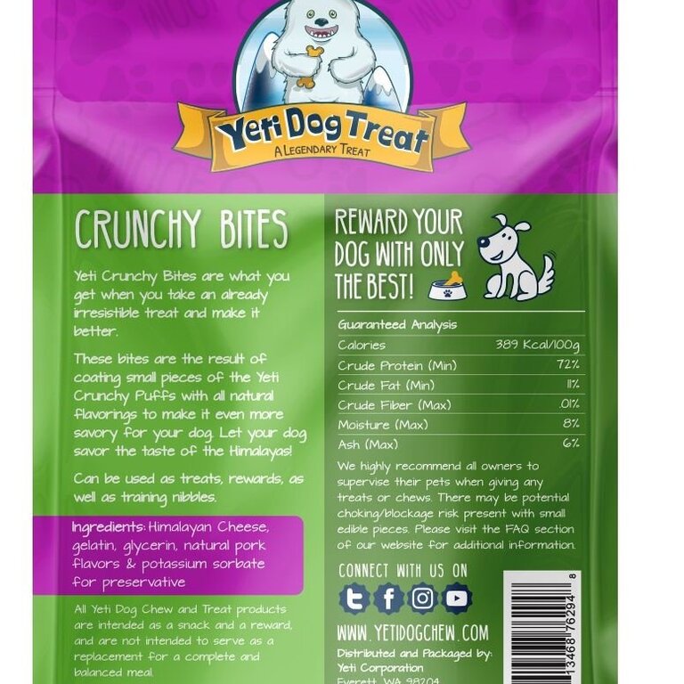 Yeti Chicken Liver Flavor Yeti Bites