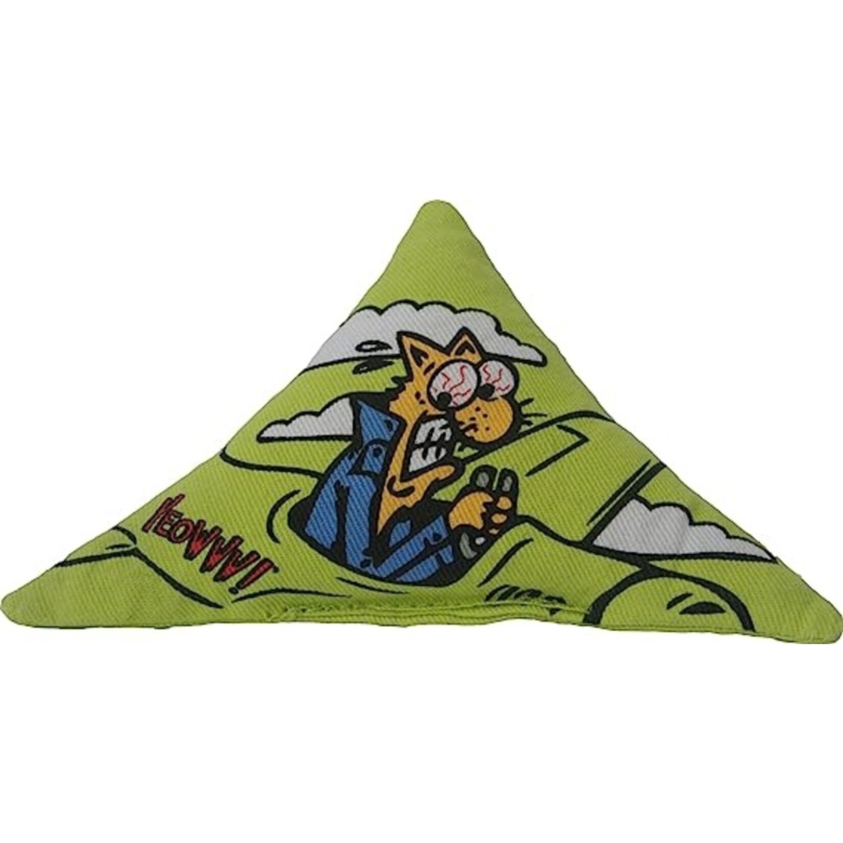 Yeowww YEOWWW CATNIP PURR-MUDA TRIANGLE GREEN