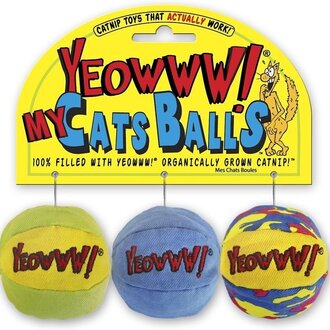 Yeowww Yeowww Catnip My Cat Balls 3 Pack