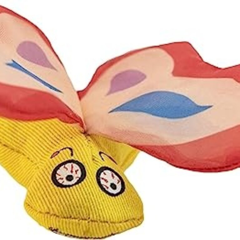 Yeowww YEOWWW CATNIP BUTTERFLY RED