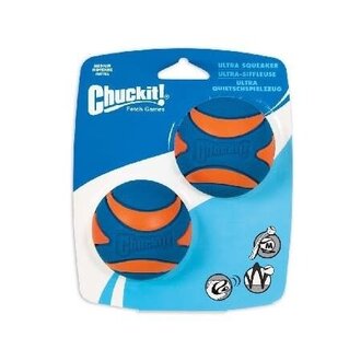 Chuckit CHUCKIT ULTRA SQUEAKER BALL 2 PK MEDIUM