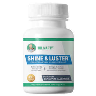 Dr Marty's DR MARTY DOG SUPPLEMENT SHINE AND LUSTER 60CT