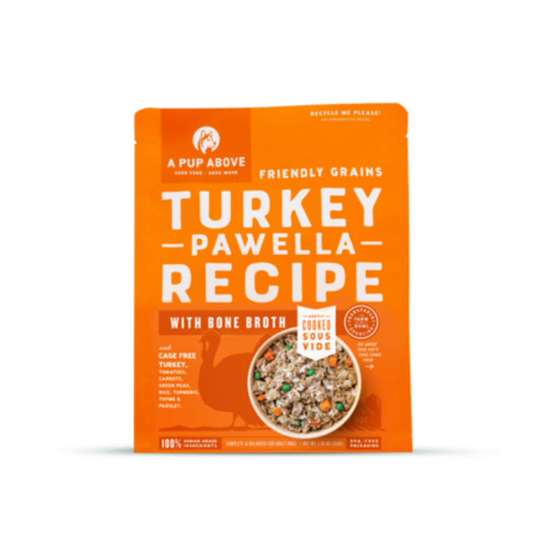 A Pup Above A PUP ABOVE FRZN GENTLY COOKED TURKEY PAWELLA 3#