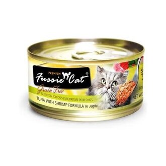 FussieCat FussieCat Can Prem Tuna Shrimp Aspic 24/2.82oz
