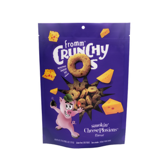 Fromm FROMM TREATS DOG CRUNCHY O'S SMOKIN CHEESEPLOSIONS 6 OZ