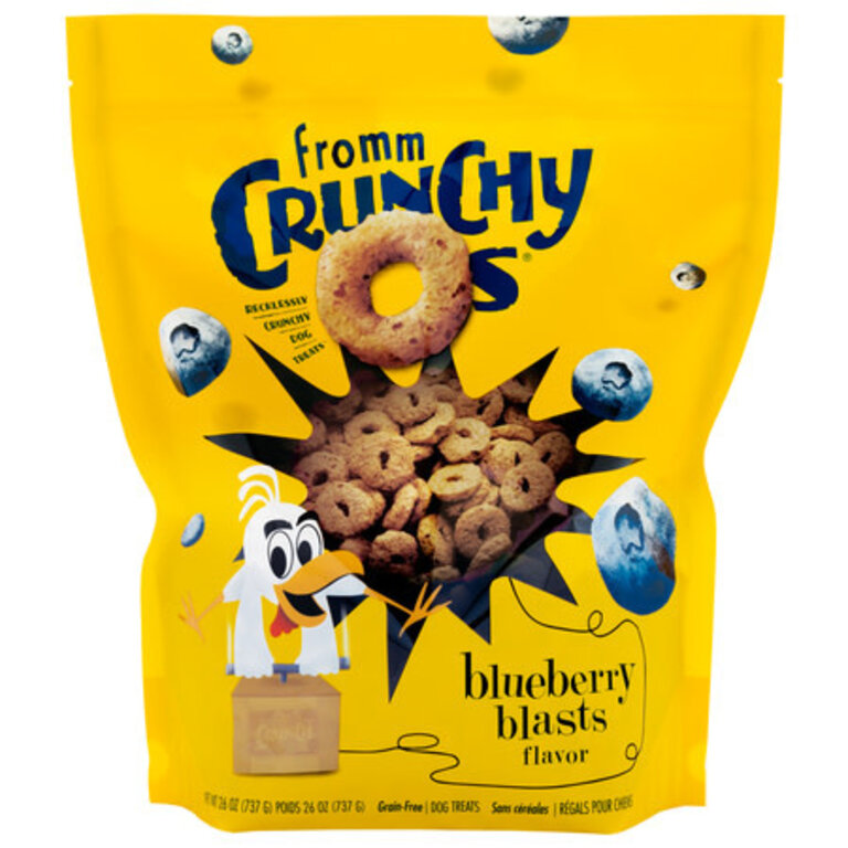 Fromm Fromm Crunchy O’s blueberry blasts flavor 26oz