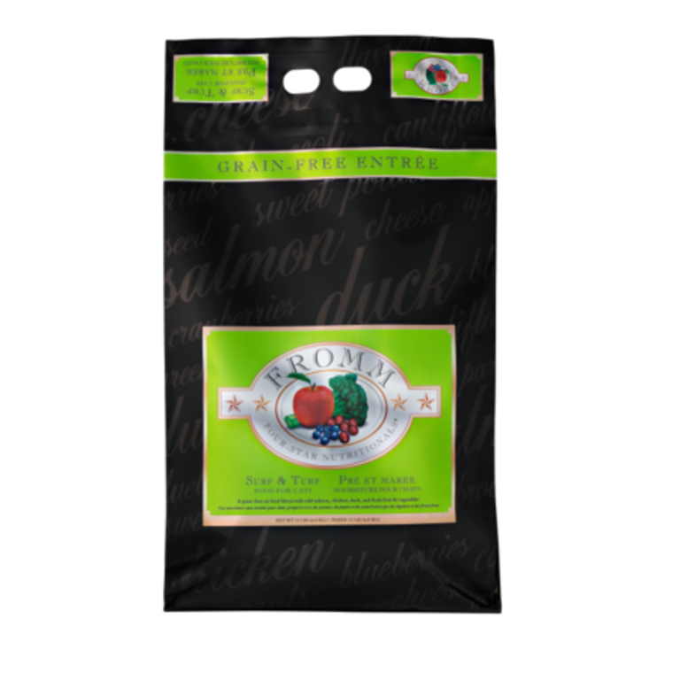 Fromm FROMM 4 STAR CAT SURF & TURF GRAIN-FREE 10lb