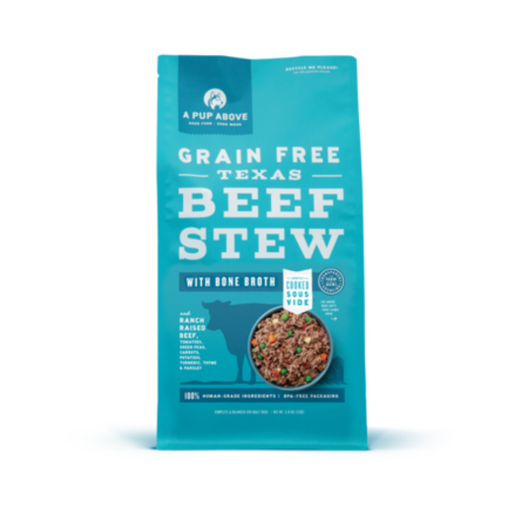 A Pup Above A PUP ABOVE FRZN GENTLY COOKED TEXAS BEEF STEW 7#