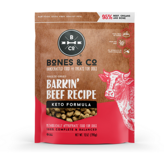 Bones & Co. BONES & CO FD DOG FOOD BEEF BITES 12 OZ