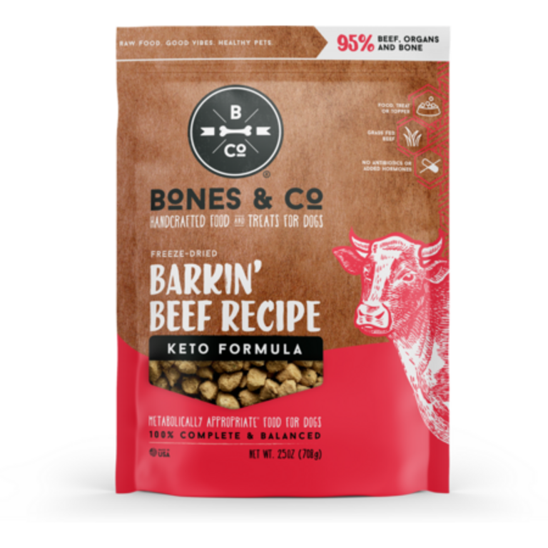 Bones & Co. BONES & CO FD DOG FOOD BEEF BITES 25 OZ