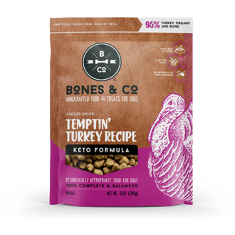 Bones & Co. BONES & CO FD DOG FOOD TURKEY BITES 12 OZ