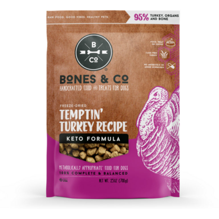 Bones & Co. BONES & CO FD DOG FOOD TURKEY BITES 25 OZ