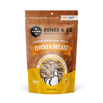 Bones & Co. BONES & CO FD DOG TREATS CHICKEN BREAST 2 OZ