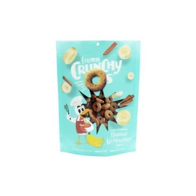 Fromm FROMM TREATS DOG CRUNCHY O'S BANANA KABLAMMAS 6 OZ