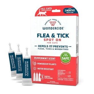 Wondercide WONDERCIDE FLEA TICK SPOT ON FOR CATS PEPPERMINT