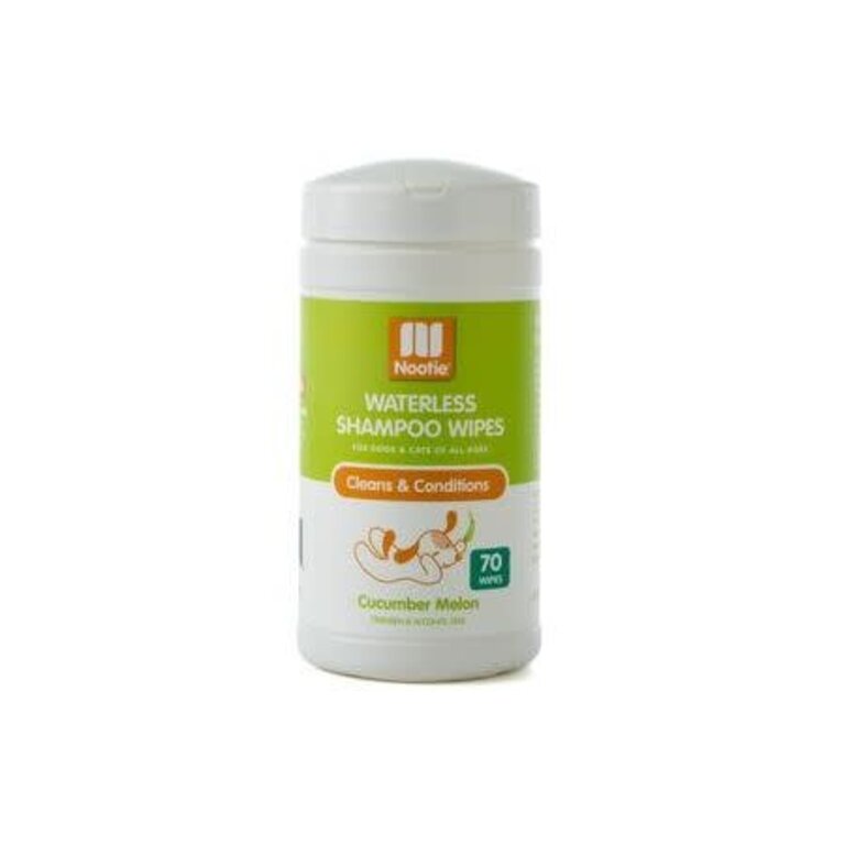 Nootie Nootie Waterless Shampoo Wipes-Cucumber Melon