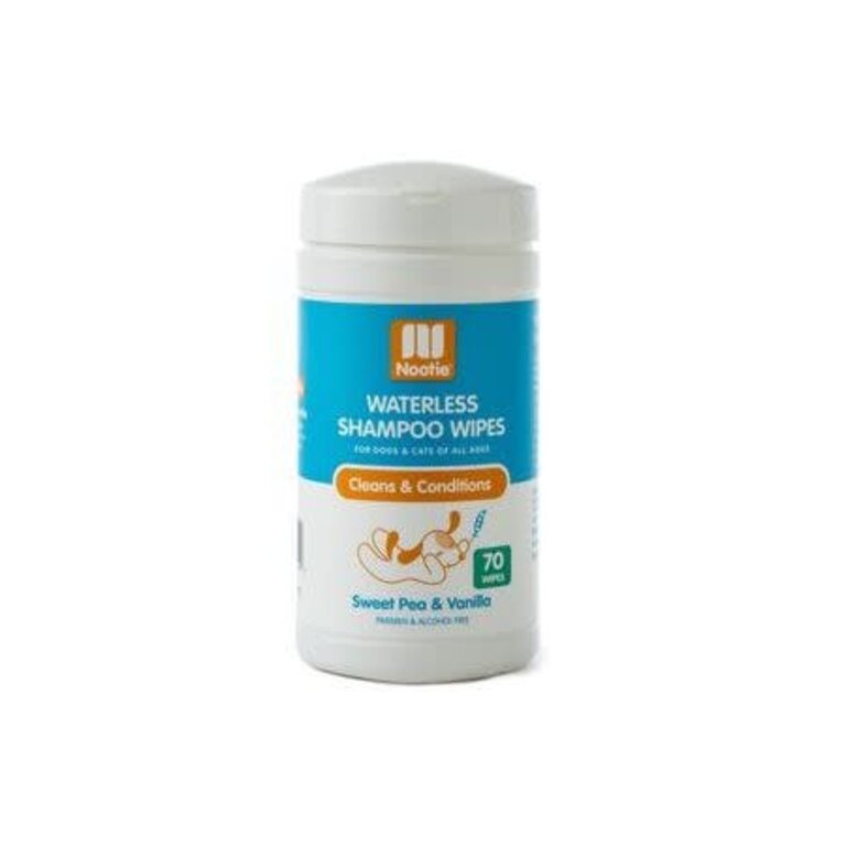 Nootie Nootie Waterless Shampoo Wipes-Sweet Pea and Vanilla