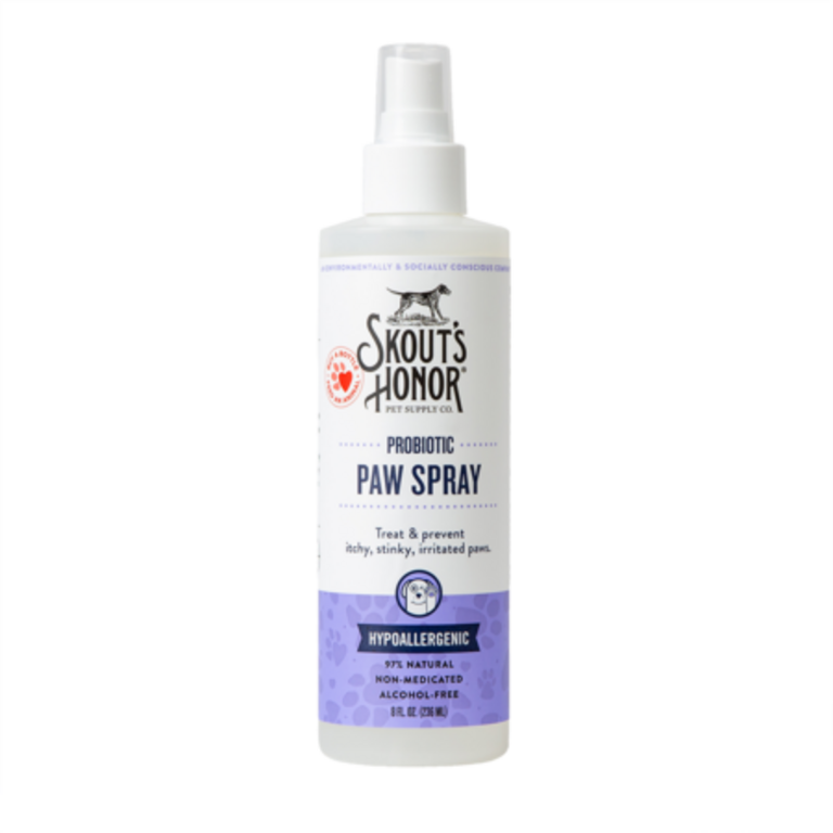 Skouts Honor SK HONOR GROOMING PROBIOTIC PAW SPRAY 8 OZ