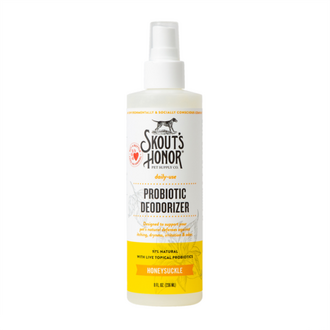 Skouts Honor SK HONOR GROOMING PROBIOTIC DEODORIZER 8 OZ HONEYSUCKLE