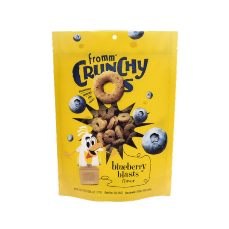 Fromm Fromm Crunchy O’s blueberry blasts flavor 6oz