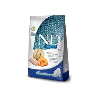 Farmina Farmina Dog Dry OCEAN GF Cod, Pumpkin & Cantaloupe Puppy Medium Maxi 26.4#