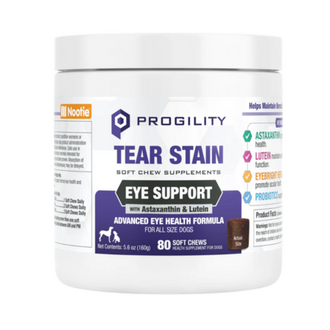 Nootie NOOTIE PROGILITY TEAR STAIN & / EYE SUPPORT Soft Chews 80ct