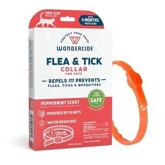 Wondercide WONDERCIDE FLEA TICK COLLAR FOR CATS PEPPERMINT