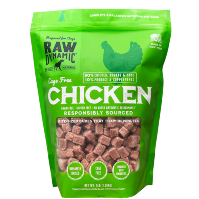 Raw Dynamic RAW DYNAMIC FRZN DOG FOOD  CHICKEN 6#