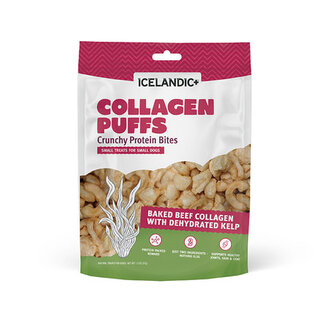 Icelandic Icelandic+ Collagen Puff Bite w/ Kelp 1.3oz bag Small Dogs