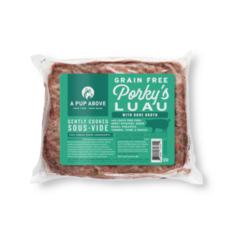 A Pup Above A PUP ABOVE FRZN GENTLY COOKED/ PORKYS LUAU 1#