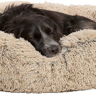 Tall Tails TALL TAILS BED DREAM CHASER CUDDLE FROSTED KHAKI 30"