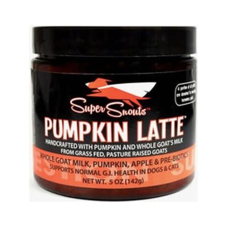 Diggin' Your Dog DYD SUPER SNOUTS PUMPKIN LATTE 5 OZ