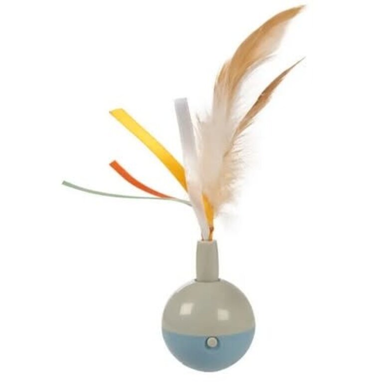 Worldwise WW INSTINCT CAT TOY ROWDY RIBBONS battery powered