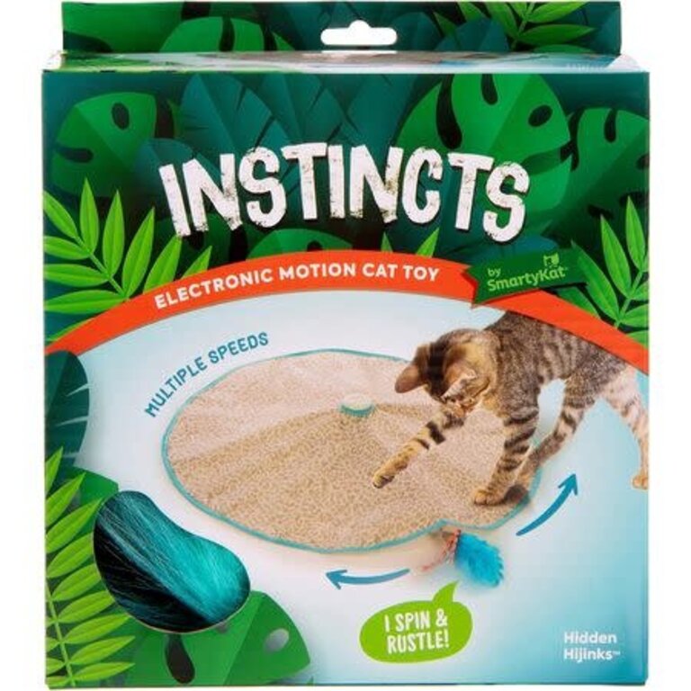 Worldwise WW INSTINCT CAT TOY HIDDEN HIJINKS battery powered