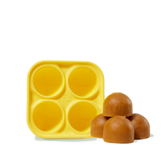 Woof WOOF DOG TOY PUPSICLE TREAT TRAY YELLOW LARGE