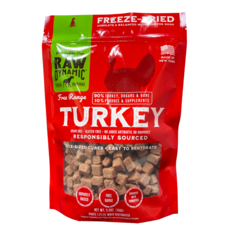 Raw Dynamic RAW DYNAMIC FD DOG FOOD TURK 5.5 OZ