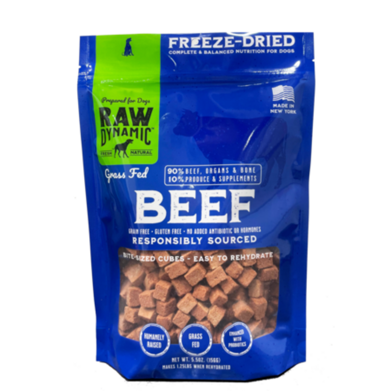 Raw Dynamic RAW DYNAMIC FD DOG FOOD BEEF 14 OZ